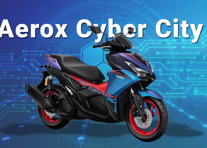 Ini Perbedaan Yamaha Aerox Alpha Standar dan Cyber City? 
