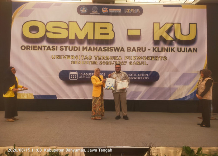 1.200 Mahasiswa Baru UT Purwokerto Dibekali Strategi Belajar Mandiri Lewat OSMB-KU