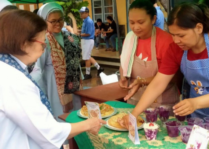 SMP Pius Cilacap Ajak Siswa Kenali Pangan Lokal Lewat Lomba Memasak