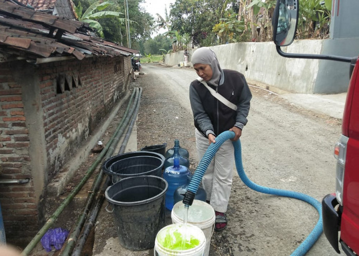 Cuaca Panas Ekstrem di Purbalingga, 38.484 Jiwa Terdampak Kekurangan Air Bersih