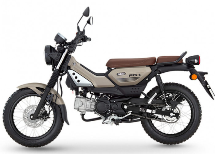 Tampang Terbaru Yamaha PG-1, Motor Bebek Petualang yang Siap Diajak Offroad
