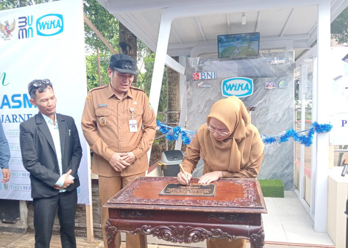 Kasmi Hadir di Alun-alun Banjarnegara, Warga Kini Bisa Minum Langsung dari Keran