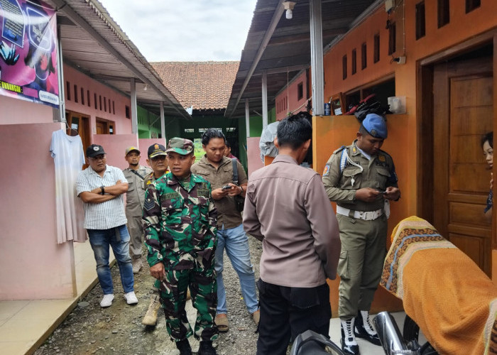 Rumah Kos Dirazia Petugas Gabungan, Diduga Disalahgunakan Karena Dihuni Pasangan Belum Sah