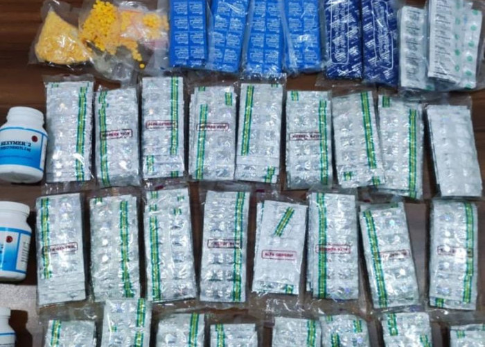 Pengedar Obat Terlarang Dibekuk Polisi,  6.224 Pil Disita di Kalibagor