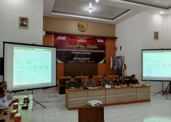 Jumlah Pemilih Purbalingga Naik 2.924 Orang, Milenial Jadi Kelompok Terbesar