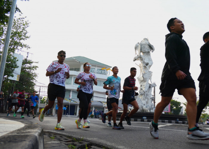 Bupati Lilis Launching Kebumen Geopark Trail Run 2025