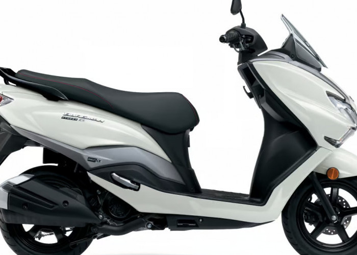 Tampil Beda dengan Warna Baru! Suzuki Burgman Street 125 EX Siap Jadi Motor Andalan