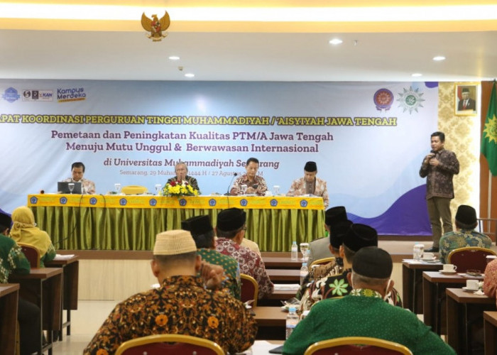 Rektor UMP Sampaikan Tata Nilai BAIK pada Rakor Kampus Muhammadiyah Se Jateng
