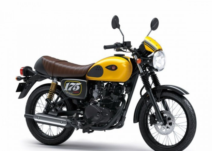 Tampil Klasik dan Gaya, Cicilan Kawasaki W175 Cafe Mulai Rp2,3 Jutaan