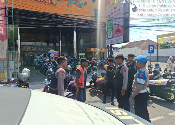 Sisir Sejumlah Lokasi, Polres Kebumen Razia Premanisme