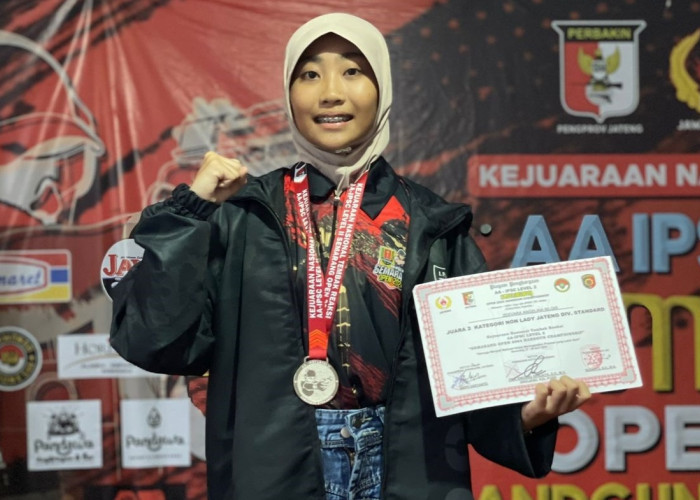 Zeevara Angelina Bilqis Atlet Menembak Muda dari Purbalingga, Setahun Berlatih Raih Juara Nasional di Semarang