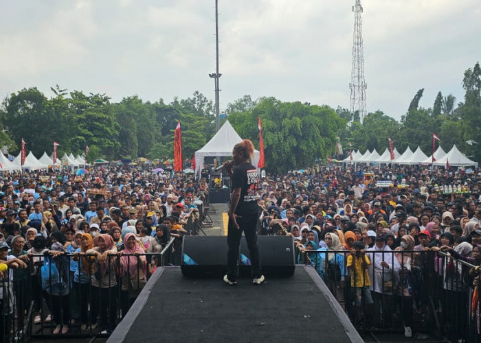 Konser Goyang Gemoy di Purbalingga Berlangsung Semarak