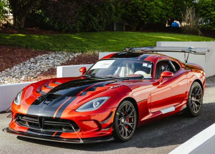 Ajaib! Harga Mobil Bekas Dodge Viper GTC Coupe 2017 Melonjak Drastis Melebihi Harga Barunya