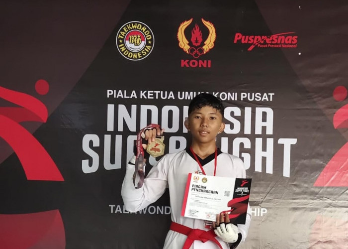 Raihaan Sabet Emas Kejurnas Taekwondo Open Tingkat Nasional Tahun 2025