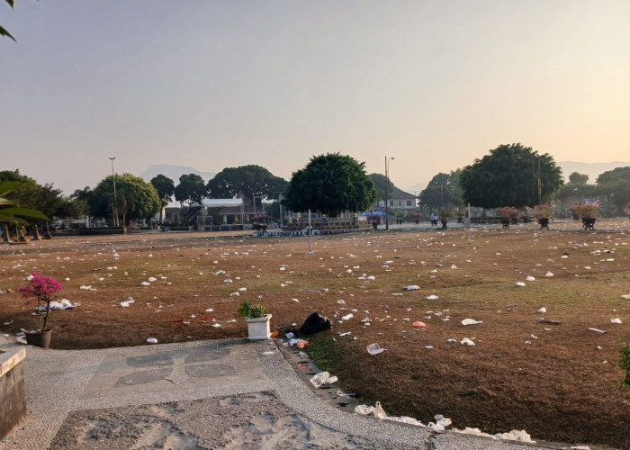 Sampah Berserakan usai BCC, DPKPLH Banjarnegara Perketat Pengawasan Event