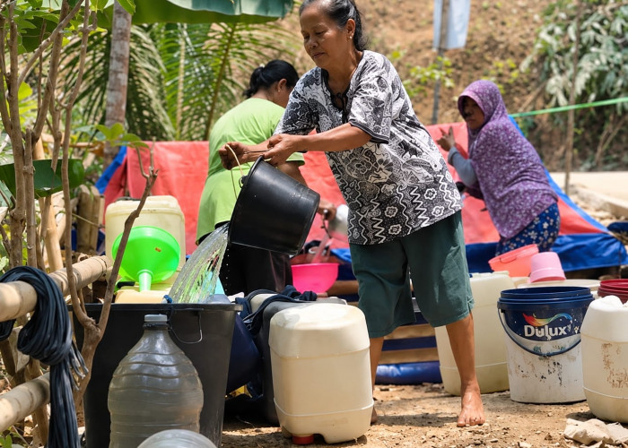 60 Desa dan 8 Kelurahan Terdampak Kekeringan, BPBD Banjarnegara Terus Droping Air