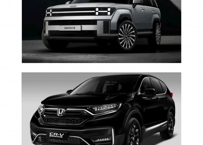 Bingung Pilih Mobil SUV Hybrid? Yuk Intip Perbandingan Hyundai Santa Fe dan Honda CR-V!