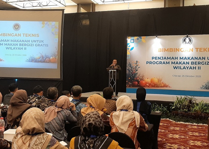 Tingkatkan Higinitas dan Kualitas Penyajian Makanan, BGN Gelar Bimtek untuk SPPG Area Cilacap