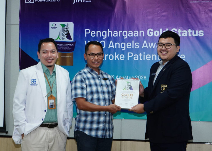 RS JIH Purwokerto Raih Gold Status WSO Angels Award: Standar Baru Penanganan Stroke di Barlingmascakeb