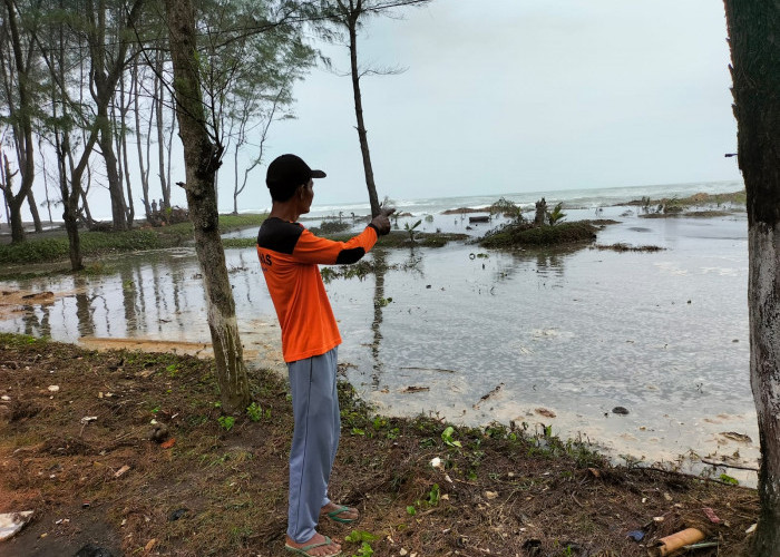 Abrasi di Pantai Sodong Butuh Penanganan Serius