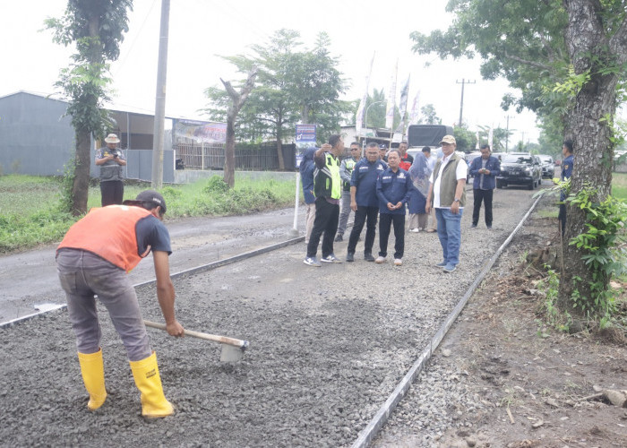 Tinjau Program Alus Dalane, Komisi IV DPRD Purbalingga: Perbaikan Jalan Harus Tepat Waktu