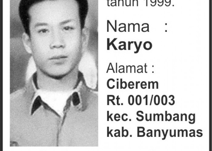 Menghilang Sejak Tahun 1999, Karyo Warga Ciberem Sumbang Sudah Dicari Keluarga 23 Tahun dan Belum Ketemu