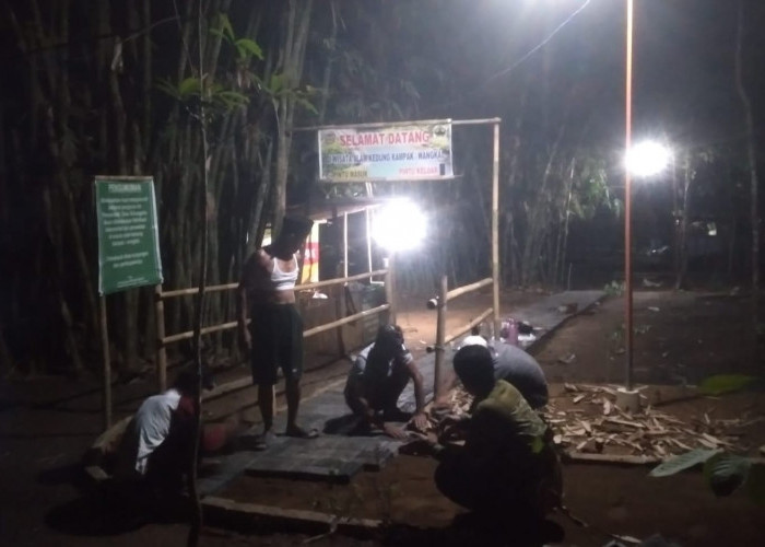 Jalan Kedung Kampak Dipaving, Akses Wisata Selanegara Banyumas Diperbaiki