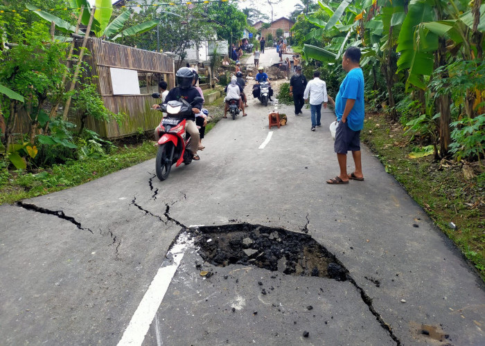 42 Jalan dan Jembatan Putus Terdampak Bencana di Banyumas