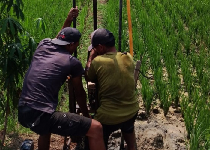 Petani Sirau Banyumas Swadaya Bangun Sumur Bor, Antisipasi Debit Air Menyusut Saat Kemarau Panjang