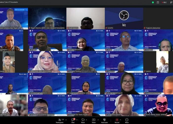 UT Purwokerto Gelar Penguatan Kompetensi Tutor Berbasis AI di Era Digital