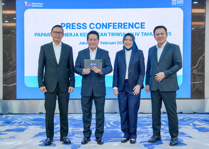BRI Cetak Laba Rp57,132 Triliun, Komitmen Dukung Asta Cita Pemerintah  dan Fokus Perkuat Ekonomi Rakyat