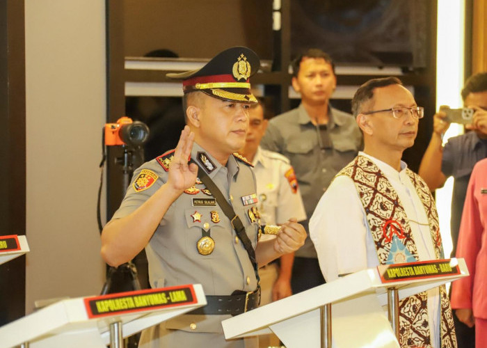 Kapolresta Banyumas Resmi Berganti, Kombes Petrus Silalahi Gantikan Ari Wibowo