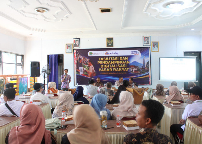 Digitalisasi Pasar Diperluas, Empat Pasar Rakyat di Purbalingga Terapkan 100 Persen E-Retribusi