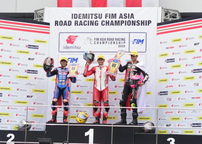 CBR Series Dominasi Podium, Pebalap Astra Honda Racing Team Bersinar di ARRC 2025 Sepang