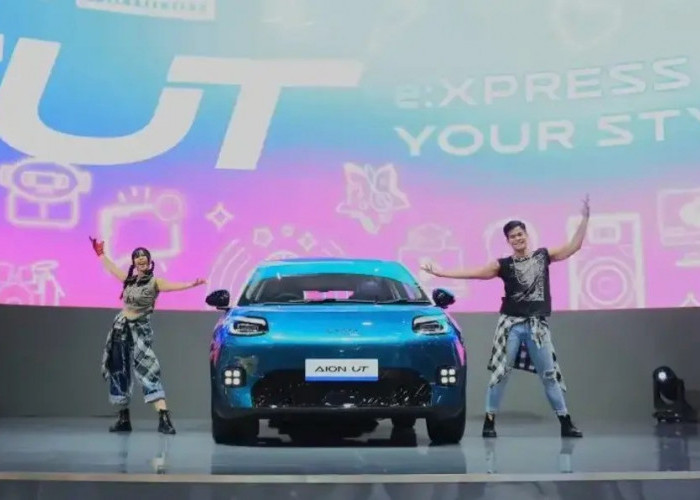 Mobil Listrik Seharga Rp200 Jutaan Ini Bikin Heboh GIIAS 2025! Aion UT Resmi Rilis, Fiturnya Gak Main-Main!