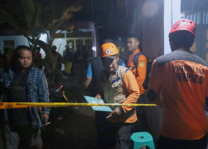 Kabar Duka, Tempat Tidur Amblas Kena Longsor, Lansia 86 Tahun Hilang di Sungai Pelus Purwokerto