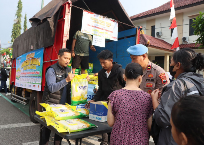 Gerakan Pangan Murah di Banjarnegara, 5 Ton Beras Ludes Terjual dalam Tiga Jam