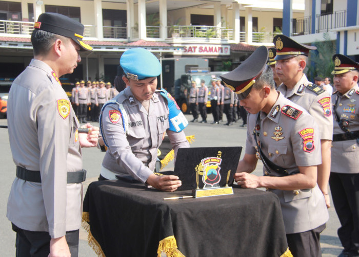 Enam Pejabat Polresta Cilacap Berganti, Ini Daftar Pejabat Barunya