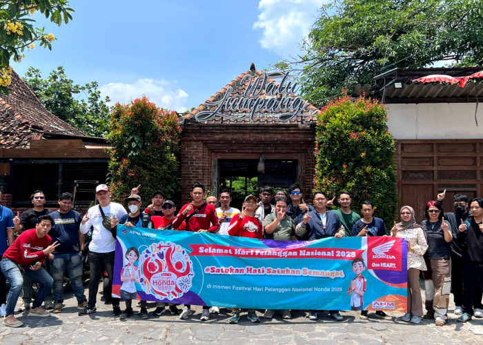 Hari Pelanggan Nasional, Astra Motor Yogyakarta Ajak Komunitas Big Matic Touring Keliling Kota Jogja