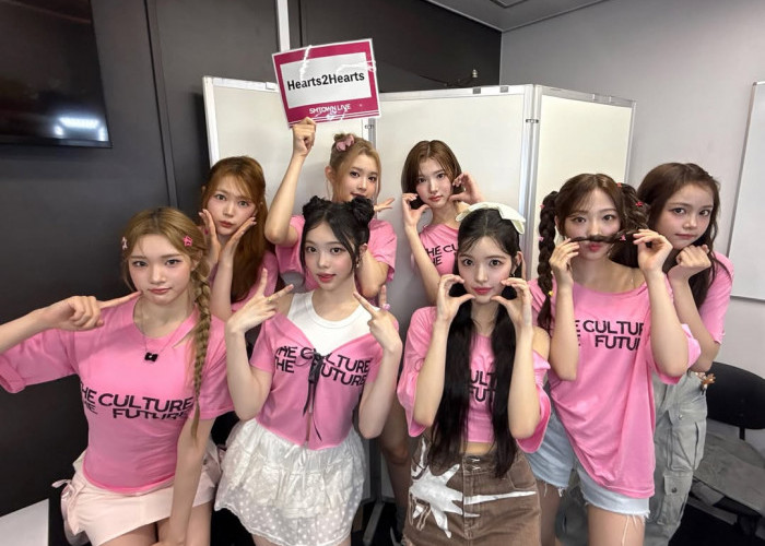 Hearts2Hearts Tampil Penuh Semangat di Iklan Shopee 9.9 Super Shopping Day, Bikin Semua Ikut Nyanyi