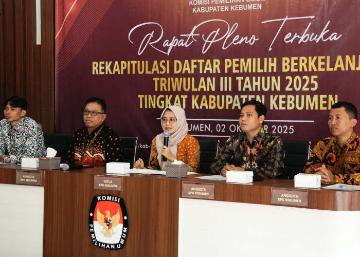 KPU Tetapkan Daftar Pemilih Berkelanjutan