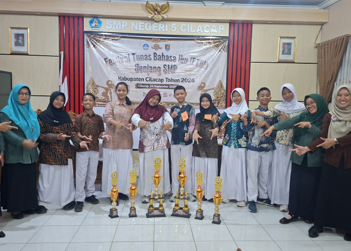 Siswa SMPN 1 Cilacap Borong Juara di Berbagai Kompetisi
