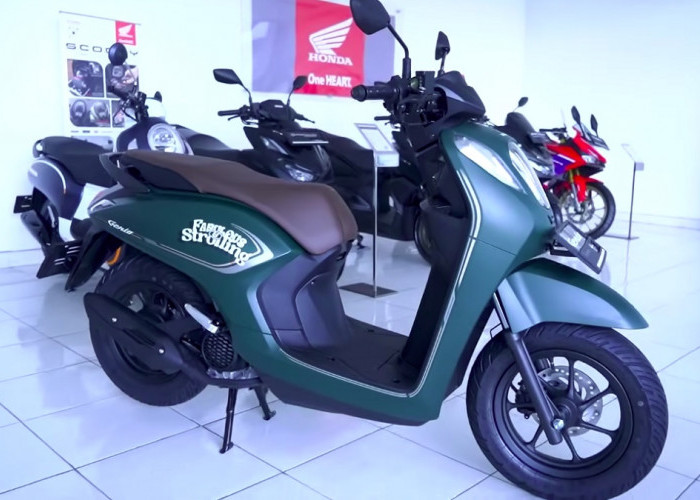 Rincian Kredit Motor Matic Genio CBS Terbaru 2024, Cicilan Murah Mulai Rp800 Ribuan