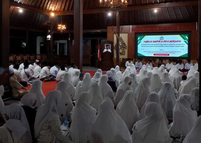 Tanpa Hura-hura, Malam Tahun Baru di Banyumas Diisi Doa Bersama