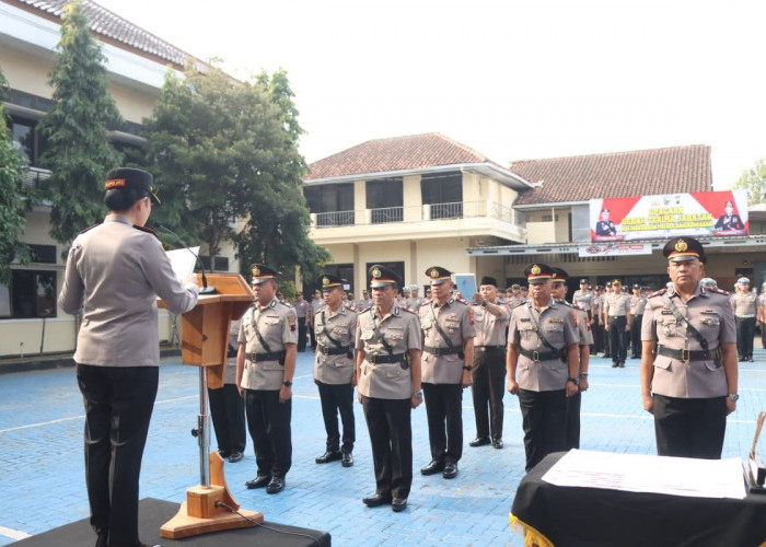 Rotasi Besar di Polres Banjarnegara, Kabag Ren hingga Empat Kapolsek Berganti