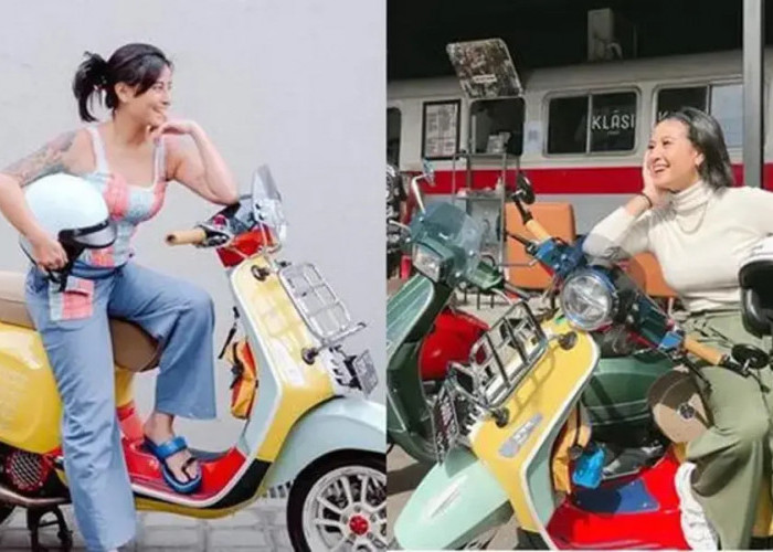 Spesifikasi Motor Vespa Primavera ala Selebgram Awkarin