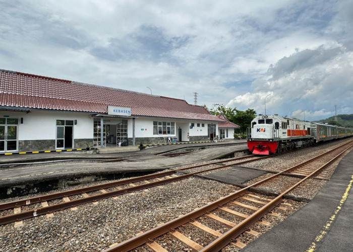 Tidak Semua Rangkaian Kereta Serayu dan Bengawan Berhenti di Stasiun Kebasen, Berikut Jadwalnya