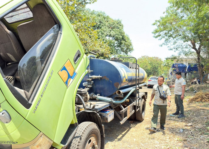 Kekeringan Meluas ke 67 Desa, BPBD Purbalingga Pinjam Tangki Kementerian PU