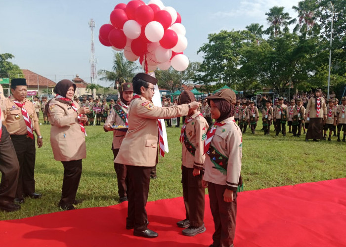 600 Anggota Pramuka Ikuti Pesta Siaga, Jadi Ajang Pembentukan Karakter Anak di Cilacap