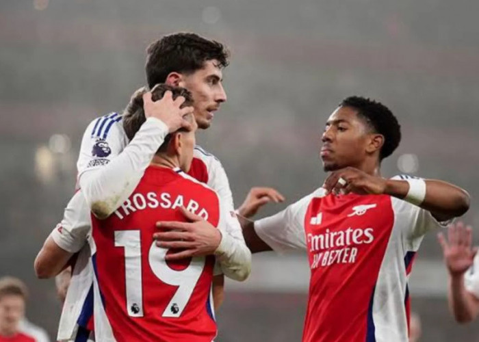 Liga Inggris Memanas! Arsenal Bantai Ipswich dan Ganggu Langkah Liverpool